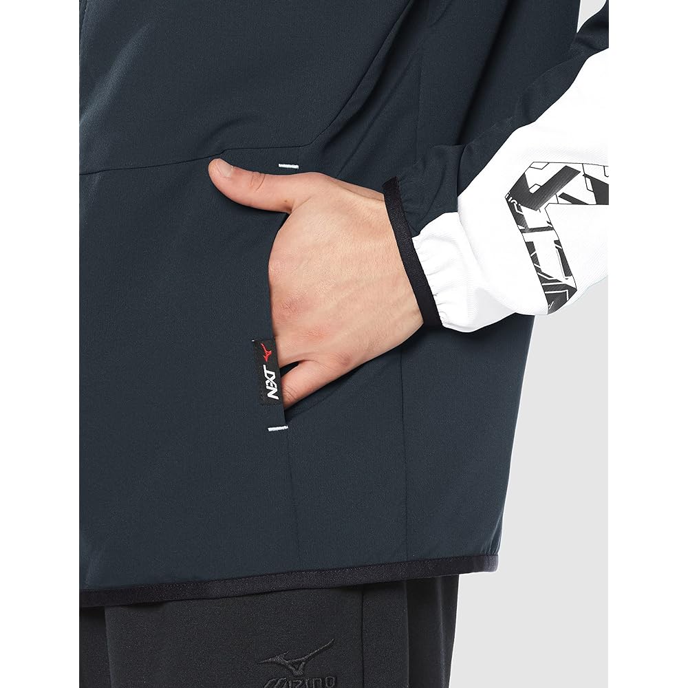 [Mizuno] Training Wear N-XT Move Cross Jacket Sweat Absorbent Quick Drying Slim Fit Easy to Move 32JCA220 Men's