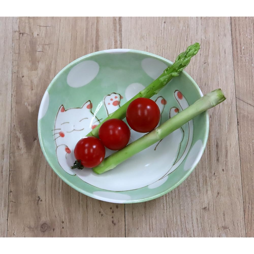 New [Commercial Set] I Love Cats (Cat Plate) Neko-Maruke Goronyan Oval 4.0 Bowl 10 pieces