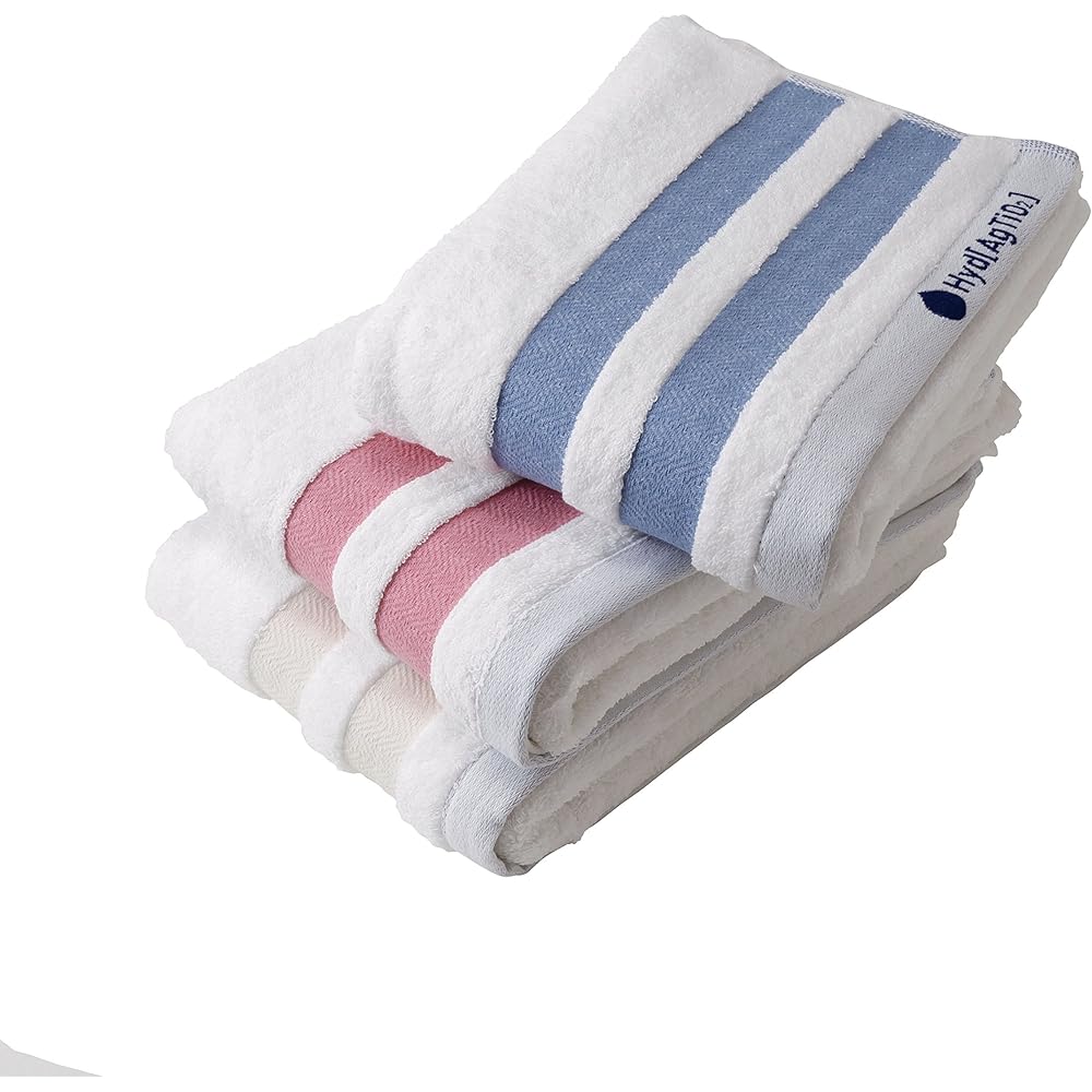 Hydro Silver Titanium(R) Border +4 Bath Towel Beige