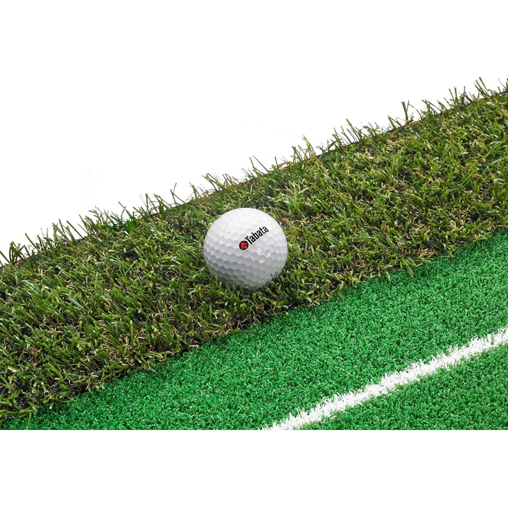 Tabata Golf Practice Shot Mat 2WAY Shot & Rough Mat 430 x 253mm Full Shot Compatible GV0264