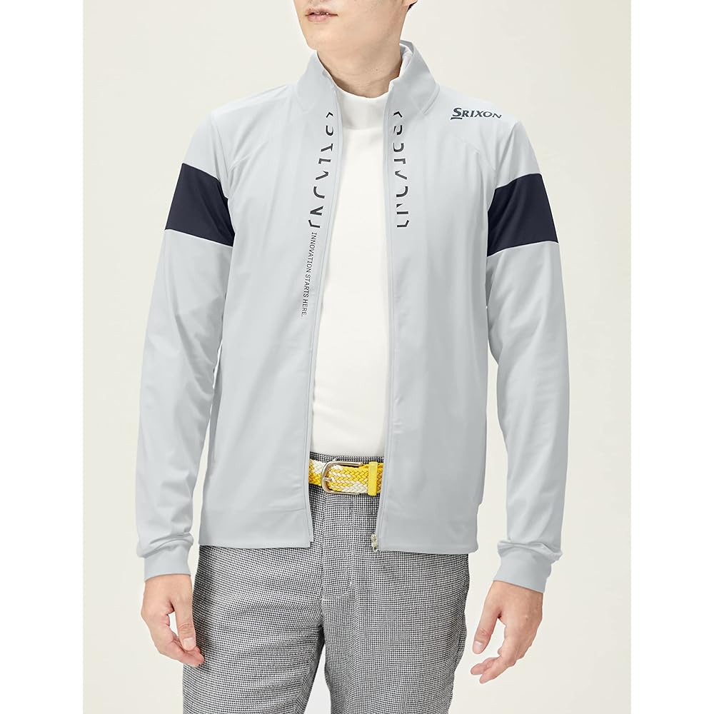 [SRIXON] 22 Fall/Winter Model Golf Cut and Sew [Co-developed with Matsuyama Pro] Professional Model Sweat Absorbent Stretch UV Care Men's