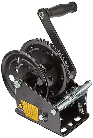 Esco 727kg hand winch EA989SA-13 black