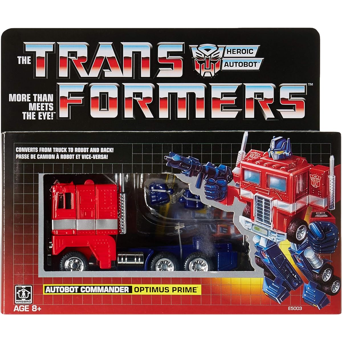 Transformers G1 Reissue Diecast Optimus Prime Action Figure