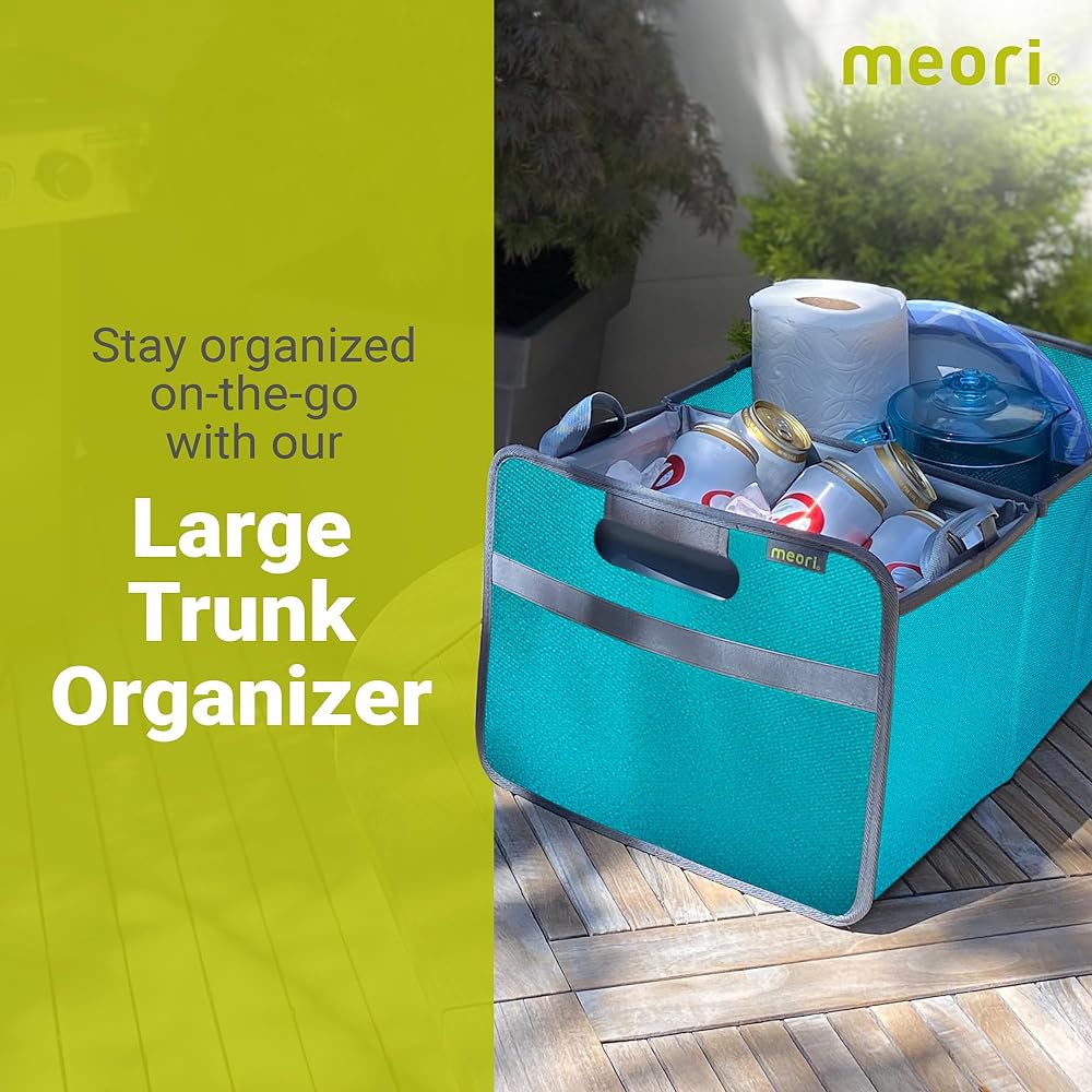 meori storage box classic solid blue L A100013