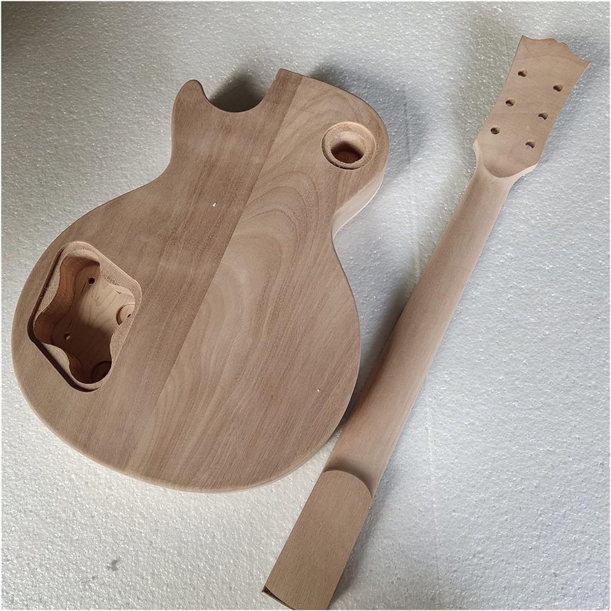 Guitar Body 1 Unfinished Electric Guitar Kit Guitar Body and Bolt-on Neck