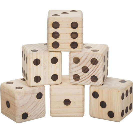 Triumph Wooden Lawn Dice