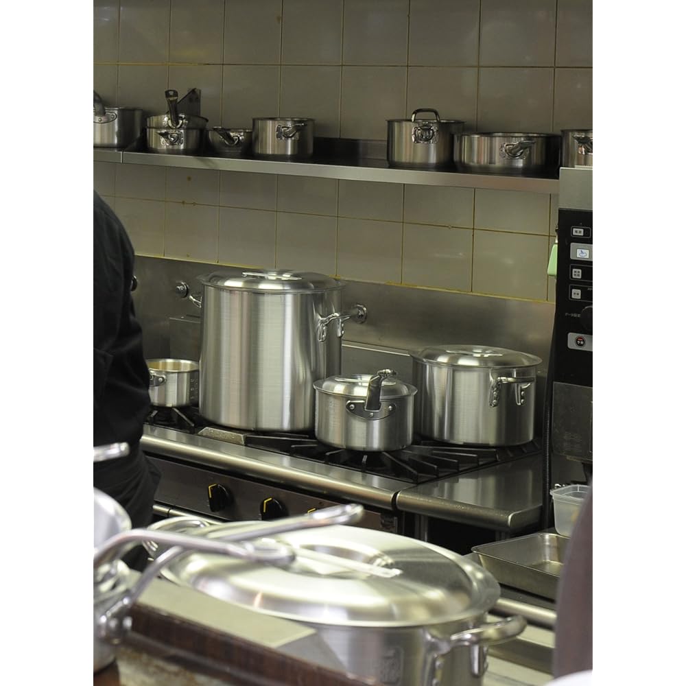 EBM Aluminum Professional Chef Half Body Pot 42cm