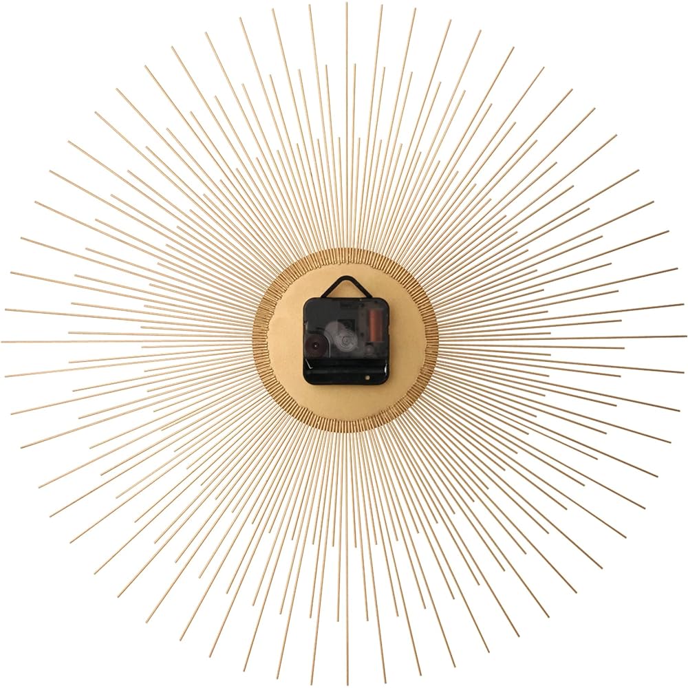 Francfranc Sonne Wall Clock Gold Wall Clock Interior
