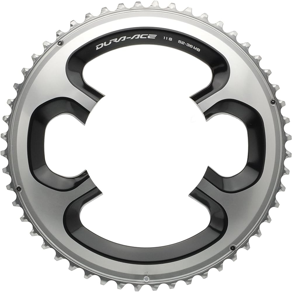 SHIMANO chain ring with hook teeth 52T-MBFC-9000 chain link 52T Y1N298