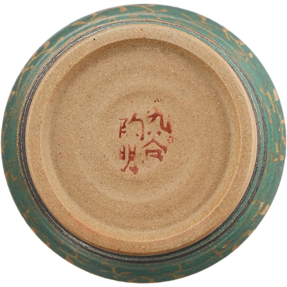 Maruyone Kutani Ware Pair Free Cup/Golden Arabesque K5-1049