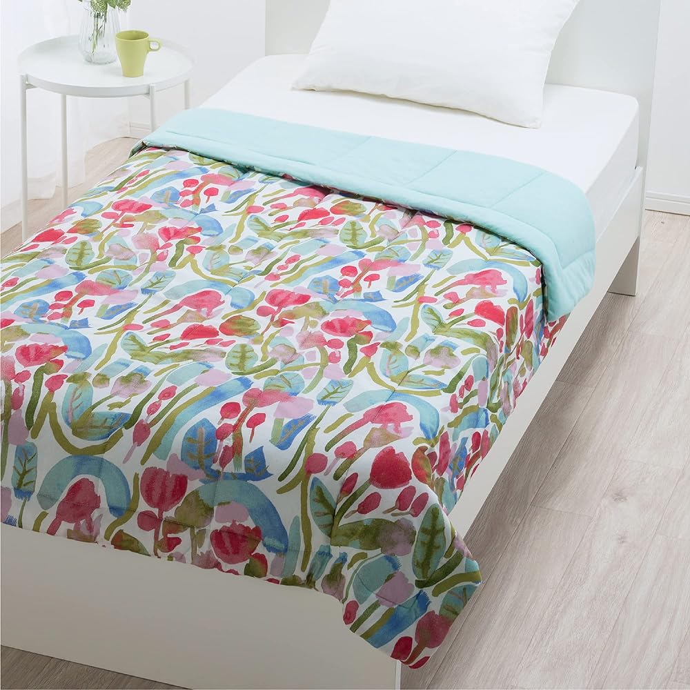Nishikawa Skin Comforter Quilt Bed Single Washable Pile 100% Cotton Finlayson Soft Pile Pink FR03903011