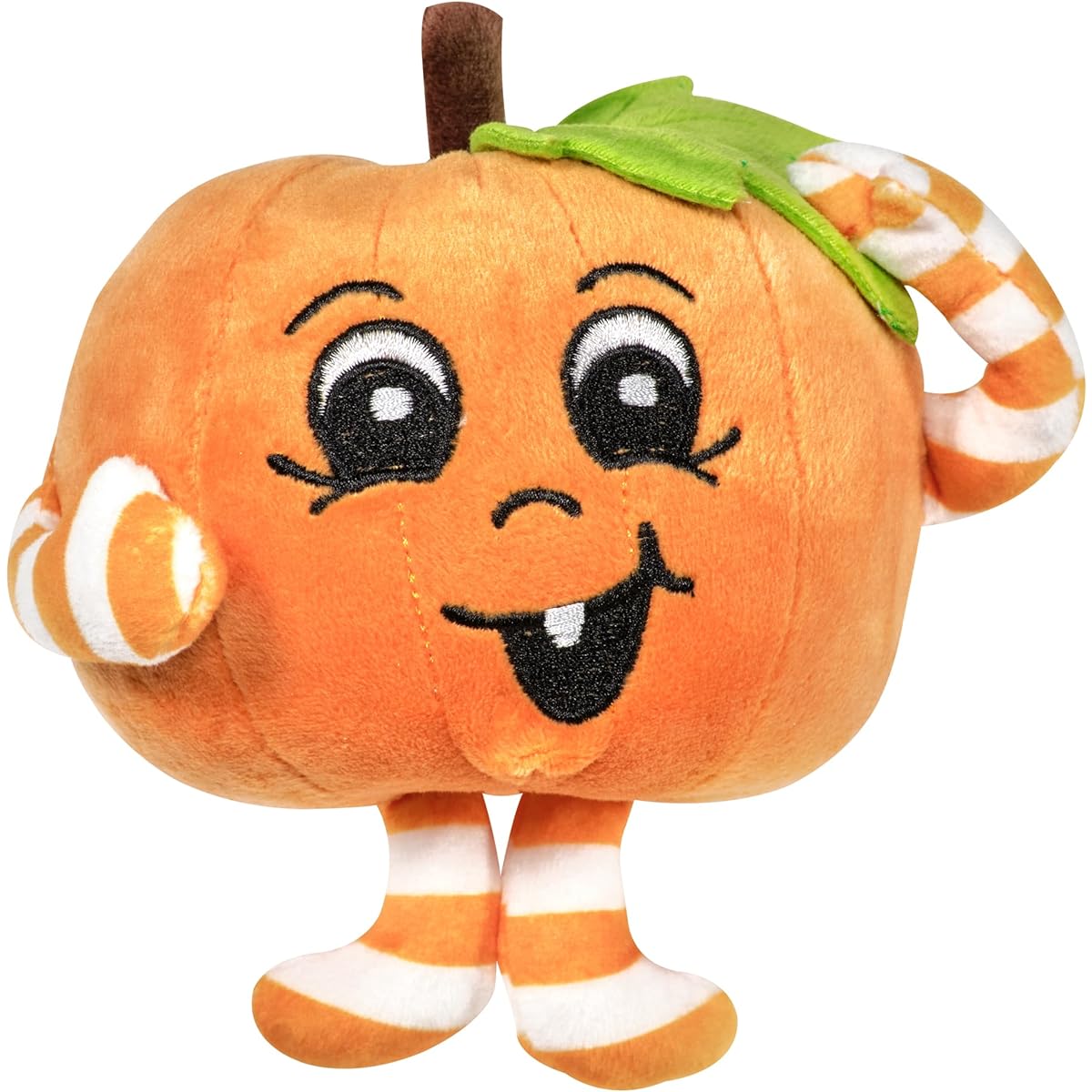 Bearington Carver Plush Stuffed Animal Halloween Pumpkin, 13cm