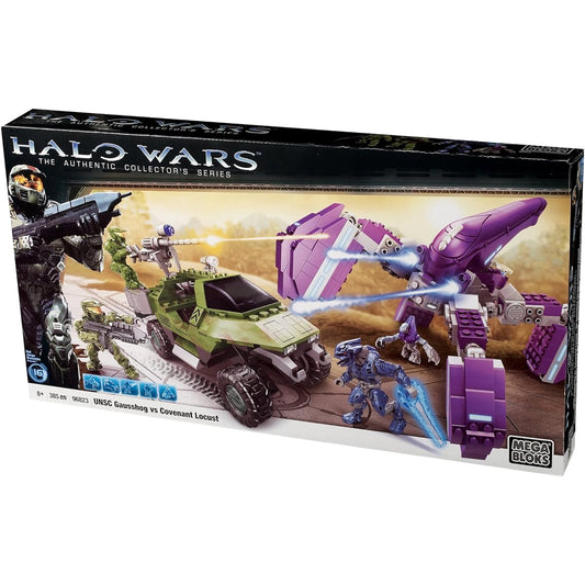 Mega Bloks Halo Wars UNSC Gausshog vs. Covenant Locust