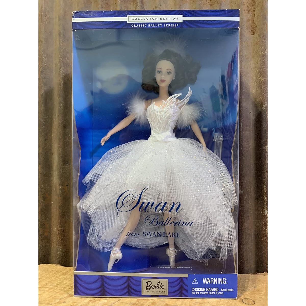 Barbie Collector Edition Classic Ballet Series Swan Ballerina From Swan Lake By Mattel in 2001 - The box is in poor condition