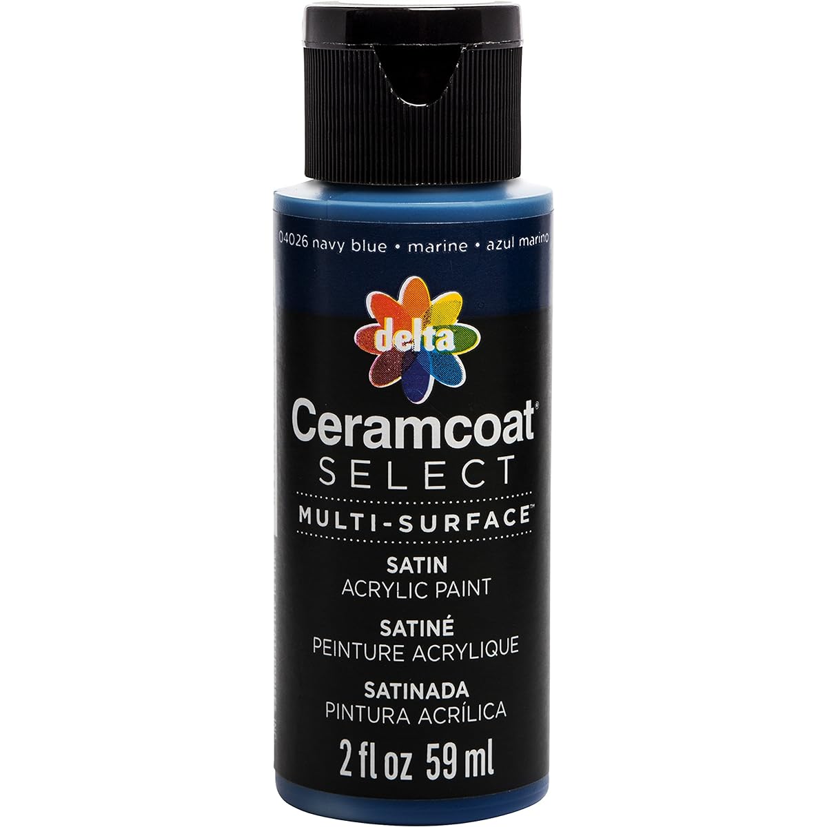 Ceramcoat Select Multi-Surface Paint 2oz-Navy Blue 4000-04026