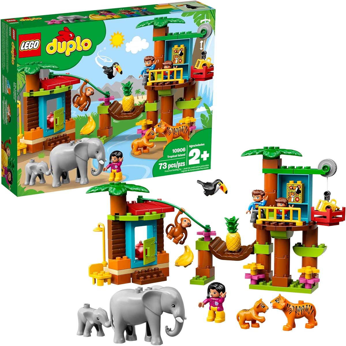 LEGO DUPLO Town Tropical Island 10906 Building Bricks (73 Pieces)