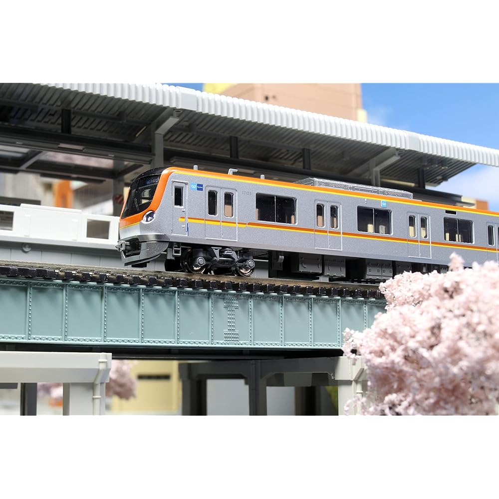KATO N Gauge Tokyo Metro Yurakucho Line/Fukutoshin Line 17000 Series 6-Car Basic Set 10-1758 Railway Model Train