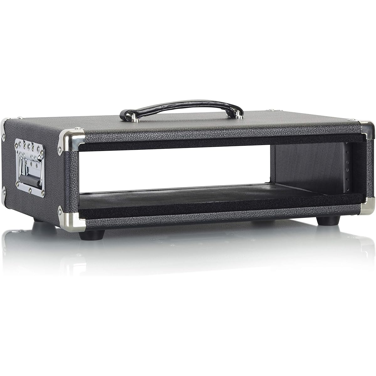 GATOR Rack Case Vintage Amp Style Retro Rack Series 2U Black GR-RETRORACK-2BK (Mounting screws/washers included) [Domestic regular product]