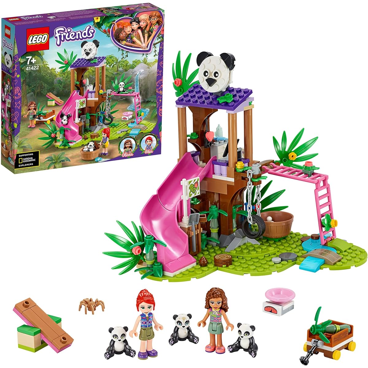 LEGO Friends Panda's Jungle Treehouse 41422