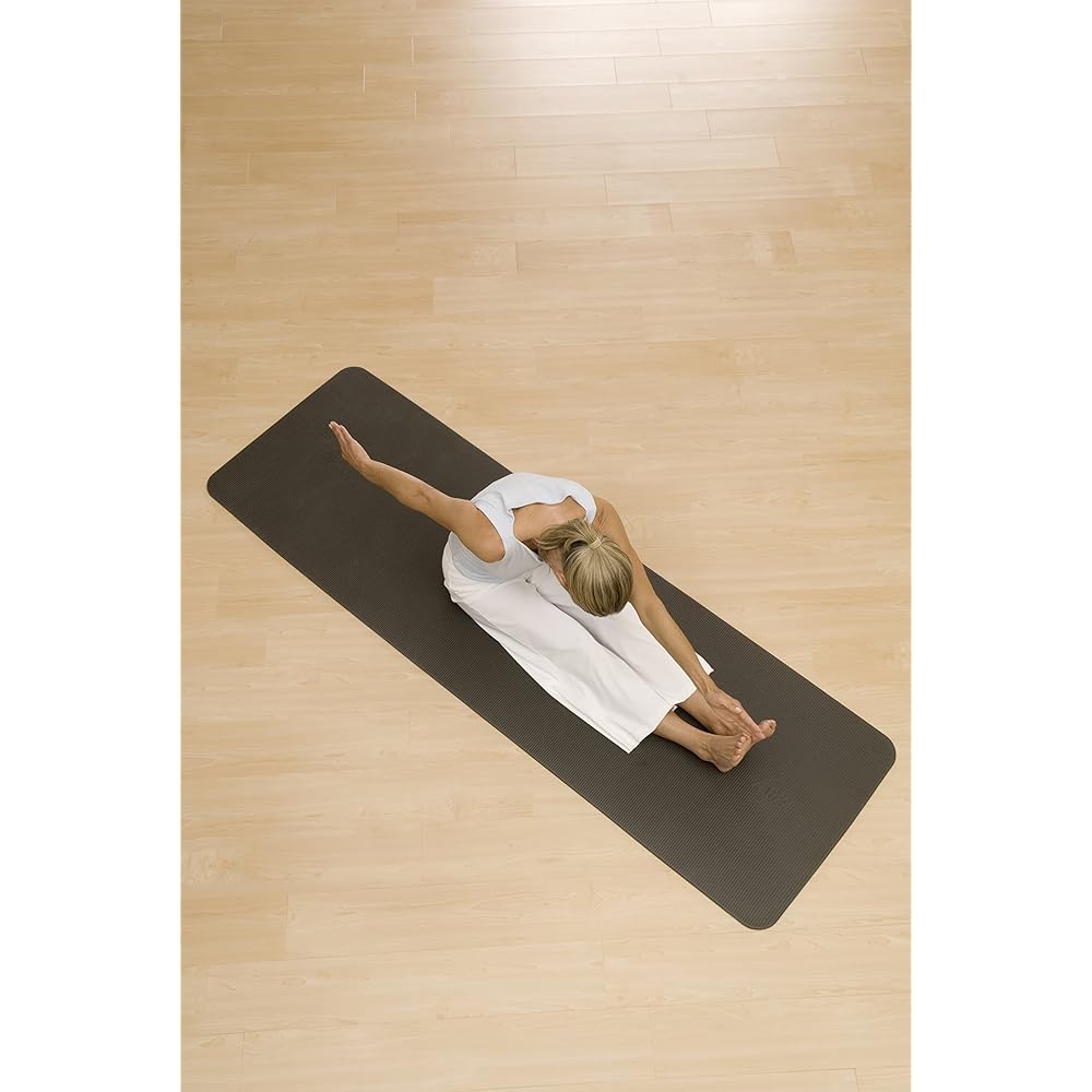 AIREX Yoga Mat Yoga Pilates 190 Charcoal Gray Thickness 8mm YOGAPILATES 190 ANTH YOGAPILATESAN