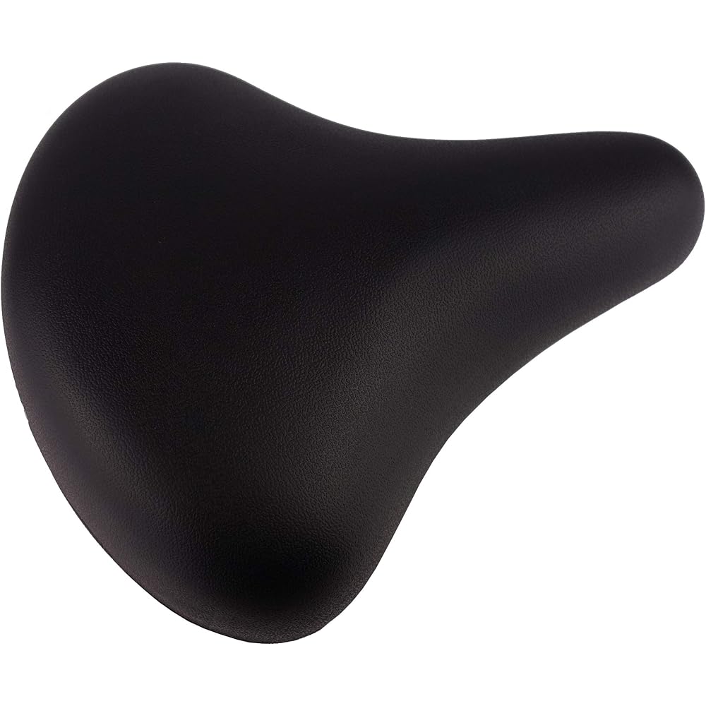 CAPTAIN STAG Bicycle Saddle Soft Saddle Saddle Cover [Black/Gray/Brown/Dark Brown]