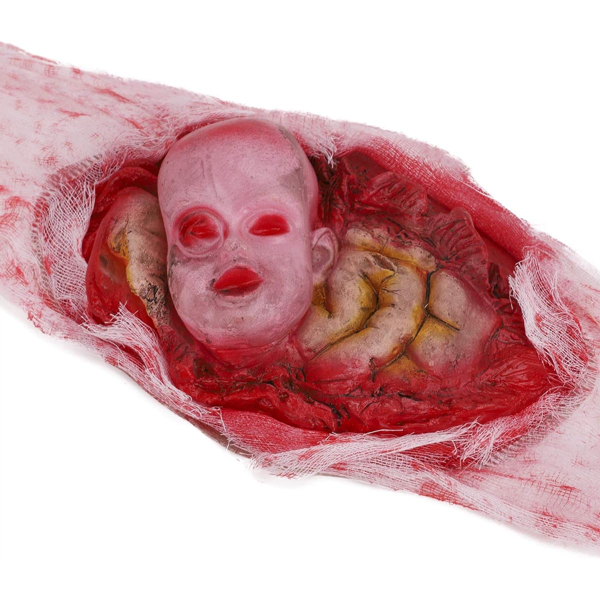 RUIXIB Halloween Blood Band Gauze Waist Bandage Big Intestine Blood Baby Bloody Bandage Costume Halloween Party Decoration Prop Haunted House Bar KTV Horror Decoration