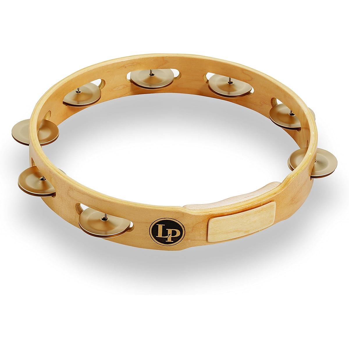 LP Accent Tambourine Headless Aluminum Jingle Accent Double Row Tambourine LP382-A