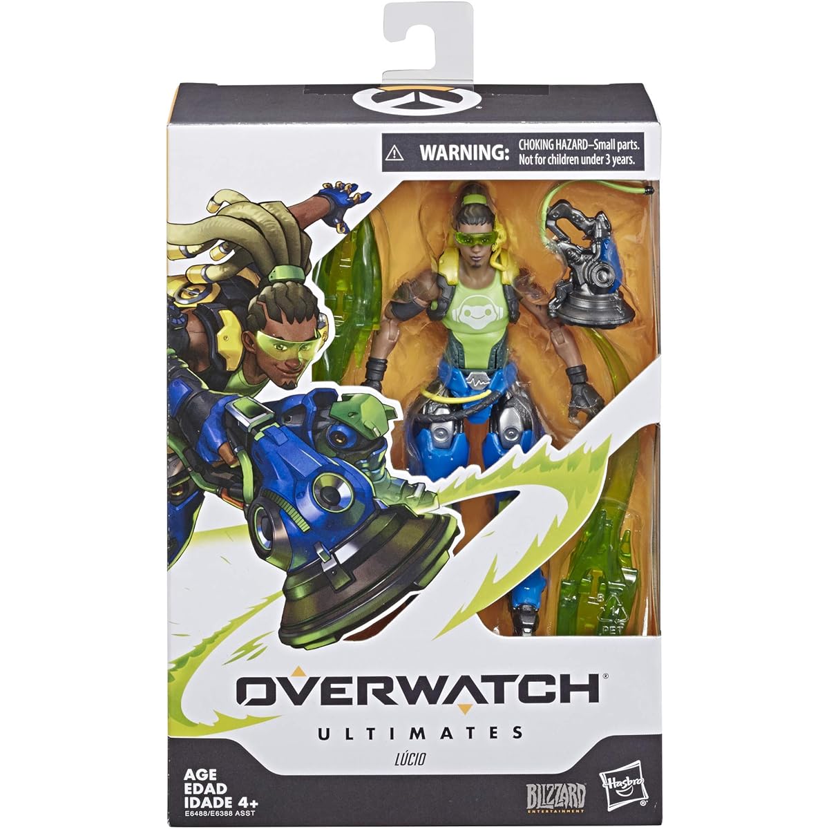 Hasbro Overwatch Ultimate Series 6-inch Action Figure Lucio / Hasbro OVERWATCH 2019 ULTIMATES SERIES 6inch Action Figure LUCIO Overseas Game OW Goods [Parallel Import]