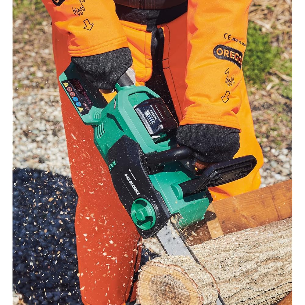 HiKOKI 36V Cordless Chainsaw Guide Bar 300mm Direct Drive Battery and Charger Sold Separately CS3630DB(NN)