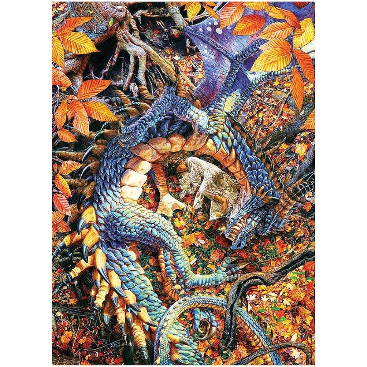 Cobble Hill Abby's Dragon 1000 Piece Fantasy Jigsaw Puzzle