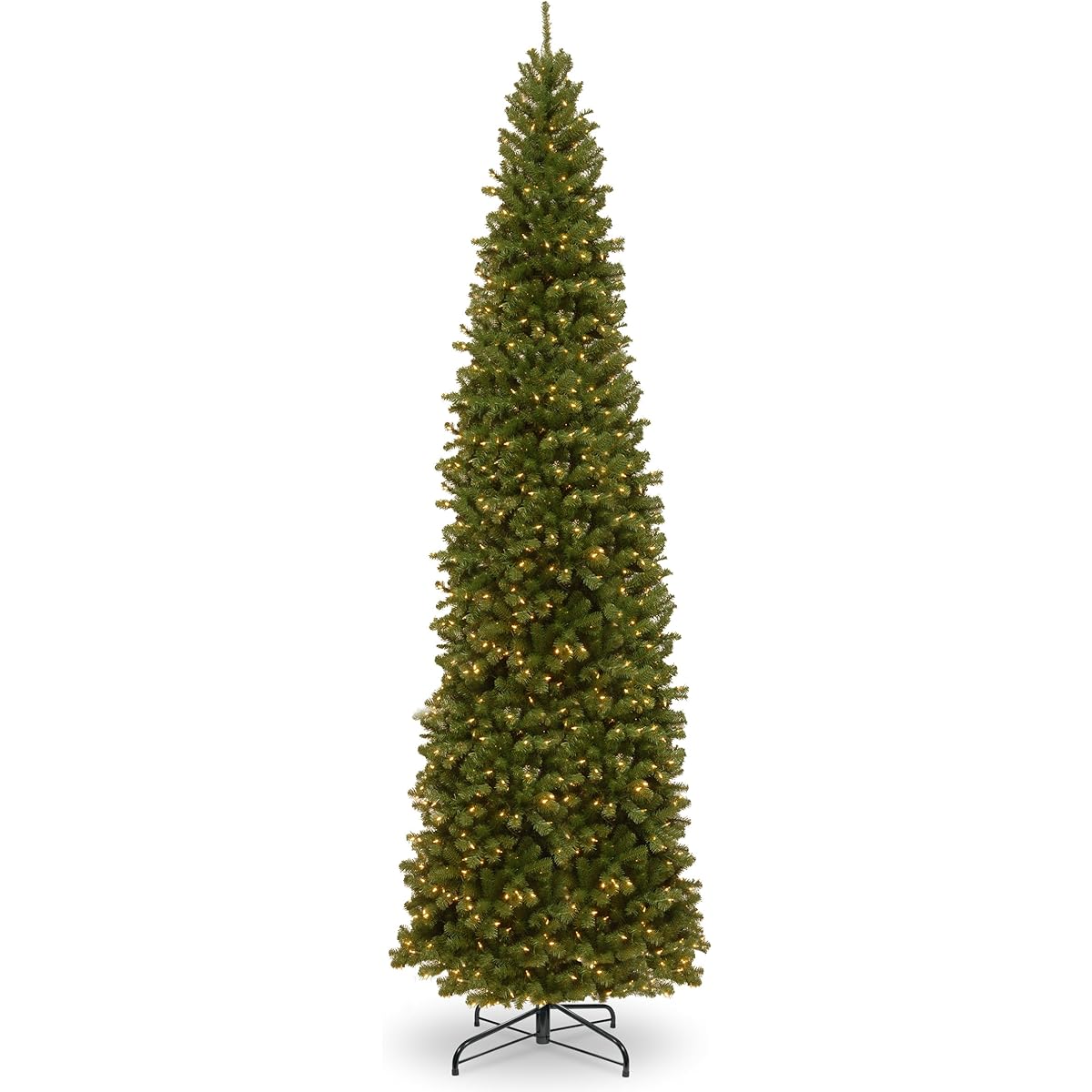 National Tree 12ft North Valley Spruce Pencil Slim Tree Ft