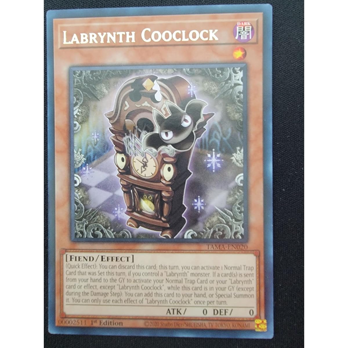 Labrynth Cooclock TAMA-EN020 Tactical Masters Rare 1st Edition