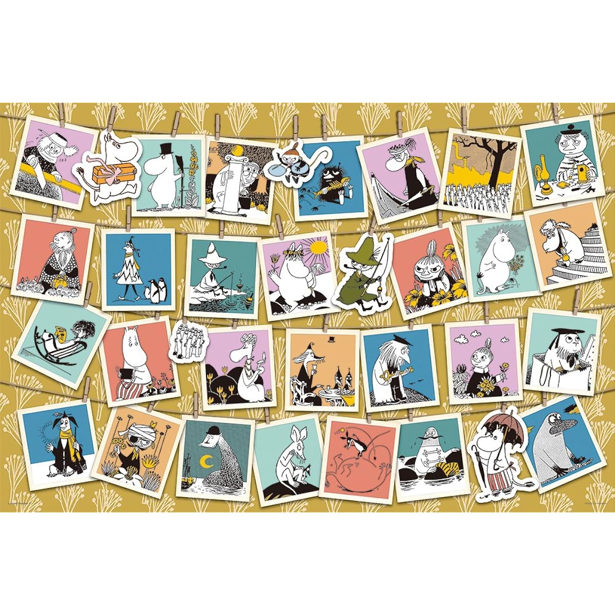 1000 Piece Jigsaw Puzzle Moomin Photo Gallery (50x75cm)