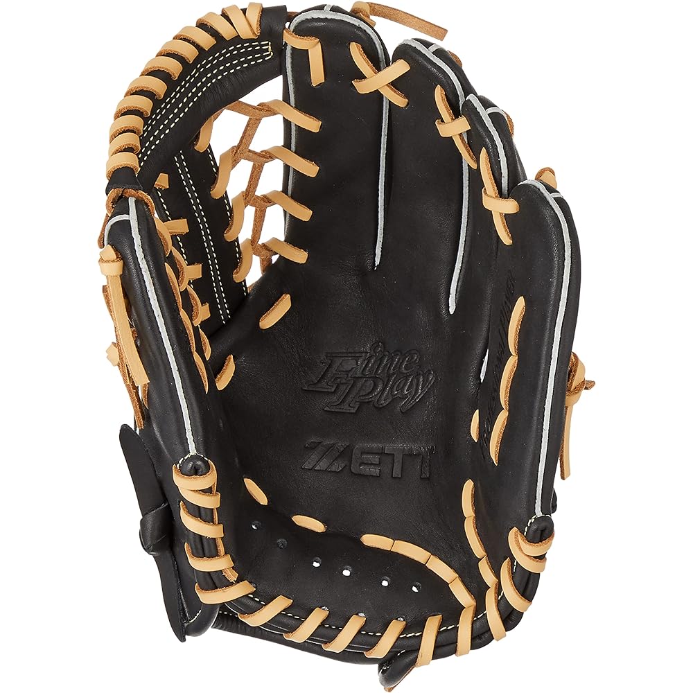 ZETT Soft Baseball Glove (Glove) Fine Play All Round Soft Ready to Use Available in 3 Colors