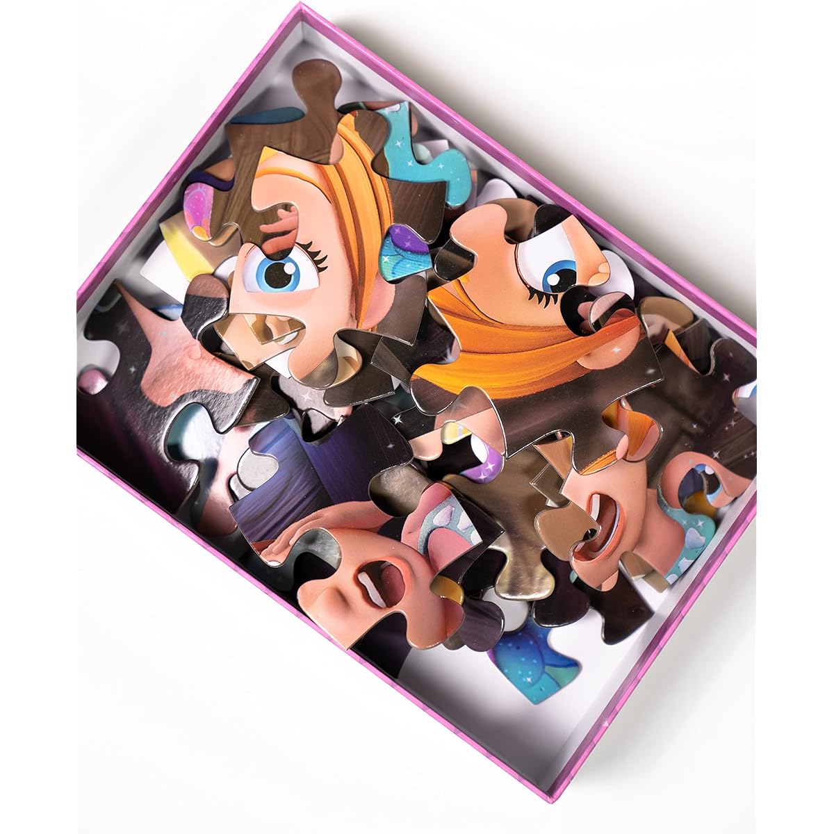 A For Adley Merch A for Adley Lost Mermaid Puzzle Activity Space Station Animation Adley Cartoon Melody Original Design