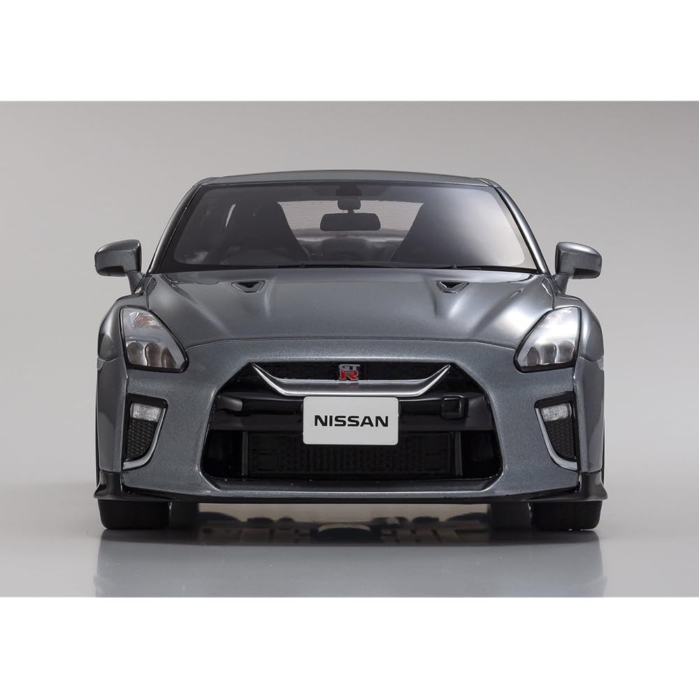 samurai 1/18 Nissan GT-R 2020 Gray Finished Product KSR18044GR