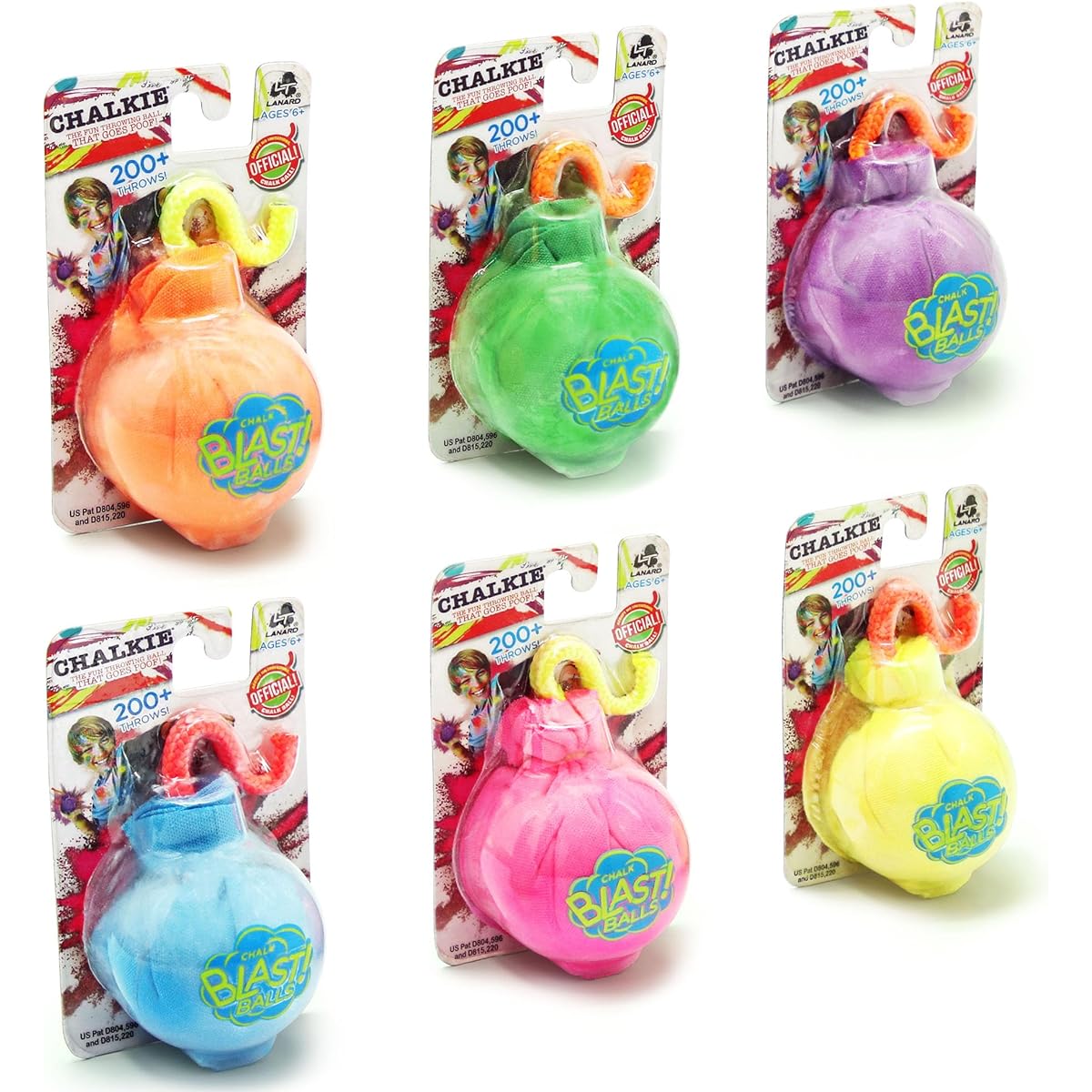 Lanard Chalk Bombs (6 Pack)