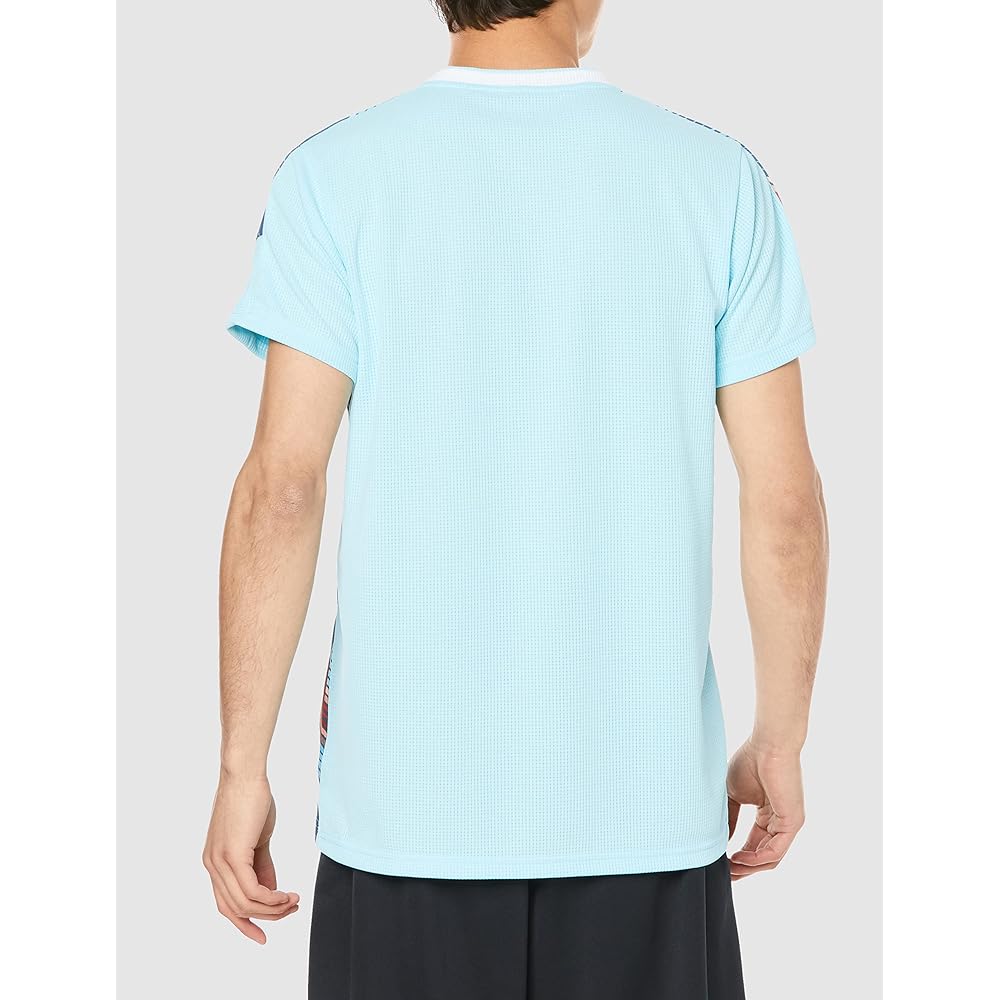 [Mizuno] Tennis Wear Dry Aeroflow Game Shirt Short Sleeve Highly Ventilated Easy to Move 62JAA001
