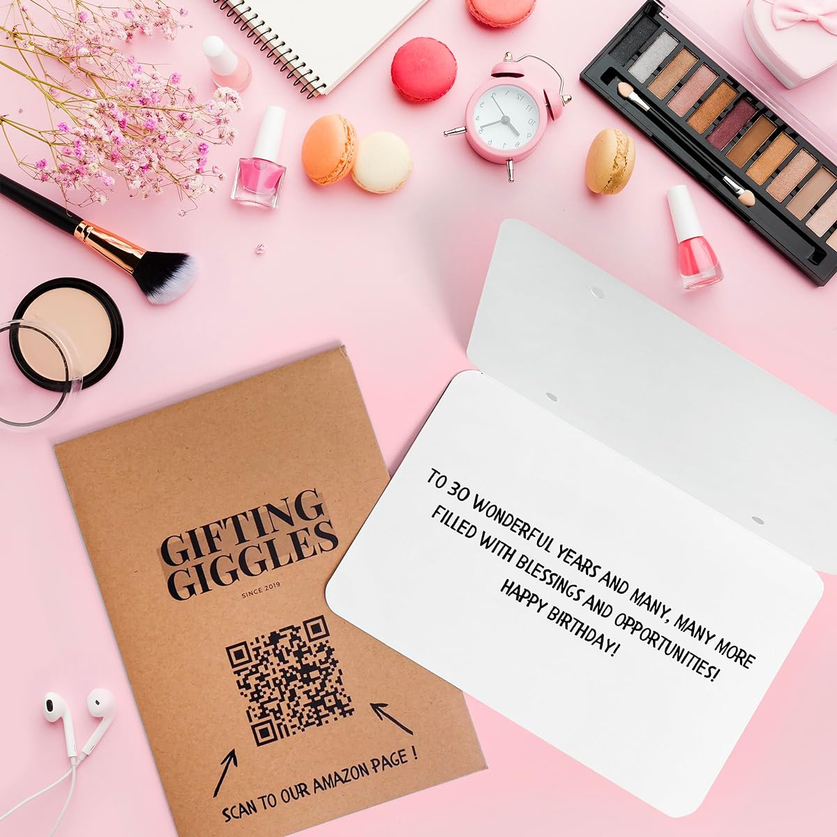30th Birthday Card for Women - Best Friend Sister Daughter Granddaughter Birthday Card for Women Large 3D Size with Pop-up Text [9" x 6"] 30th Birthday Card 30 Years Old with Envelope and Sticker