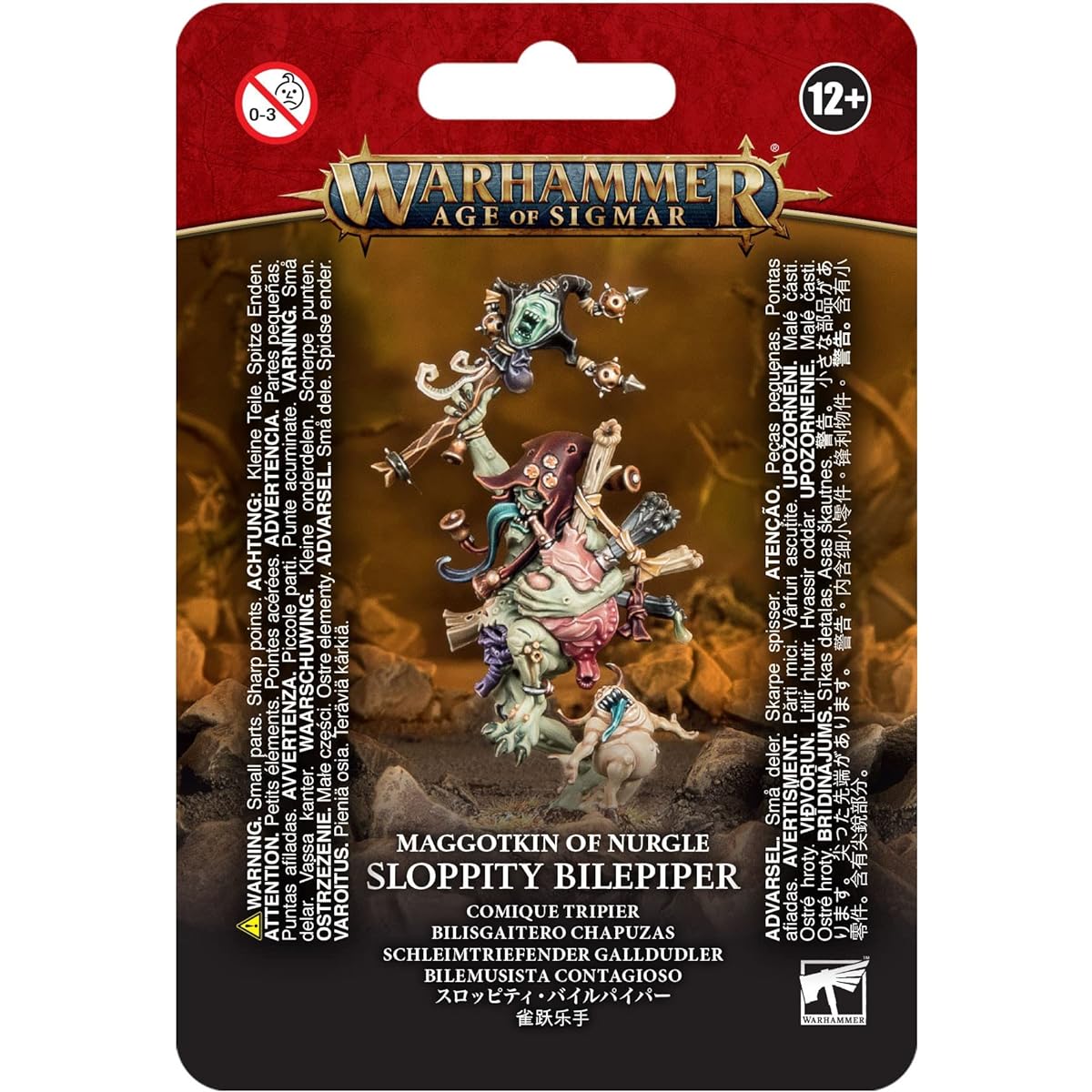 Daemons of Nurgle Sloppity Bilepiper Warhammer Age of Sigmar