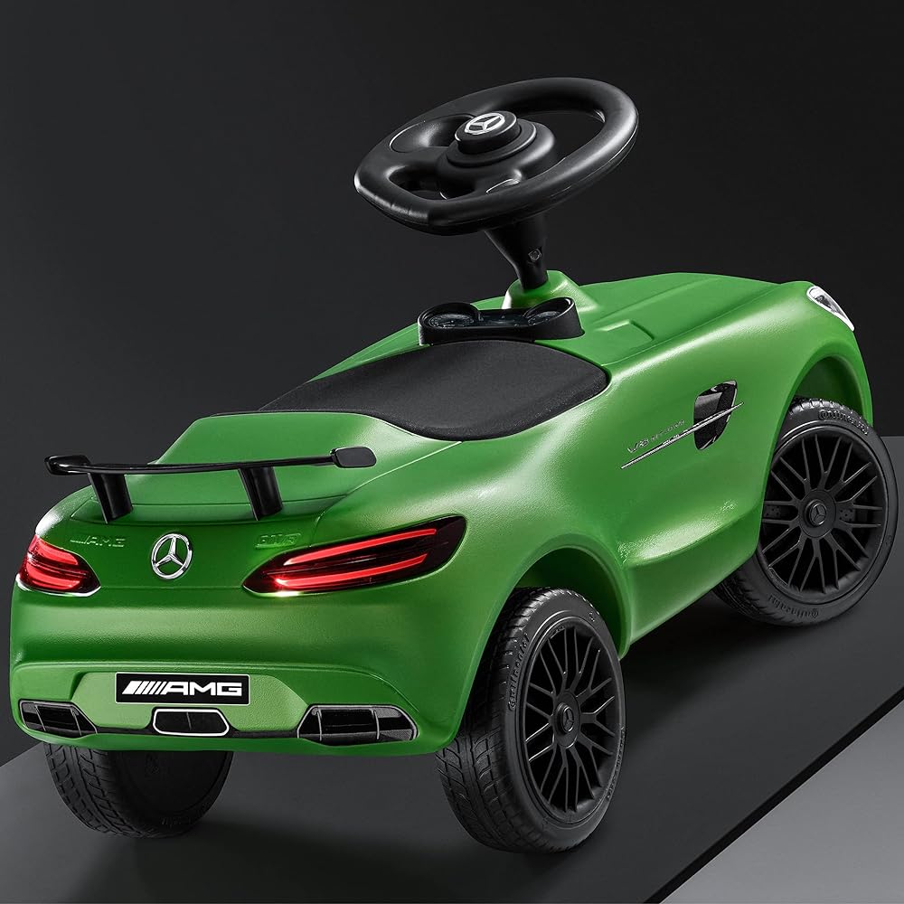 [Mercedes-Benz Collection] Genuine Mercedes-AMG GT Bobby Car Silver