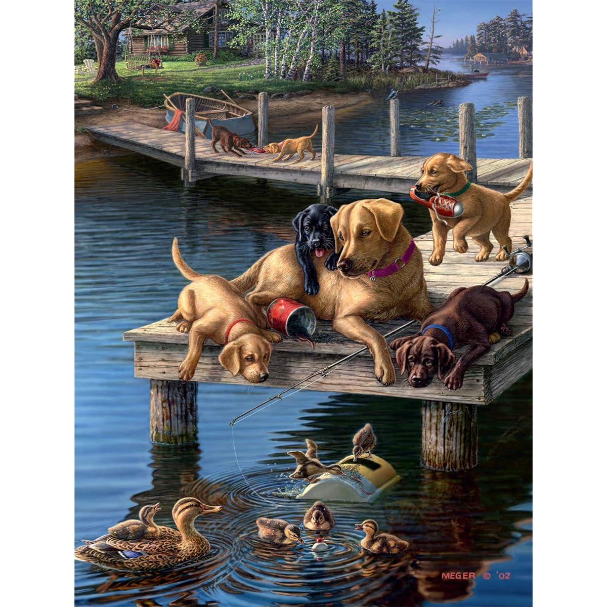 Buffalo Games Jigsaw Puzzle Summer School 750 Pieces