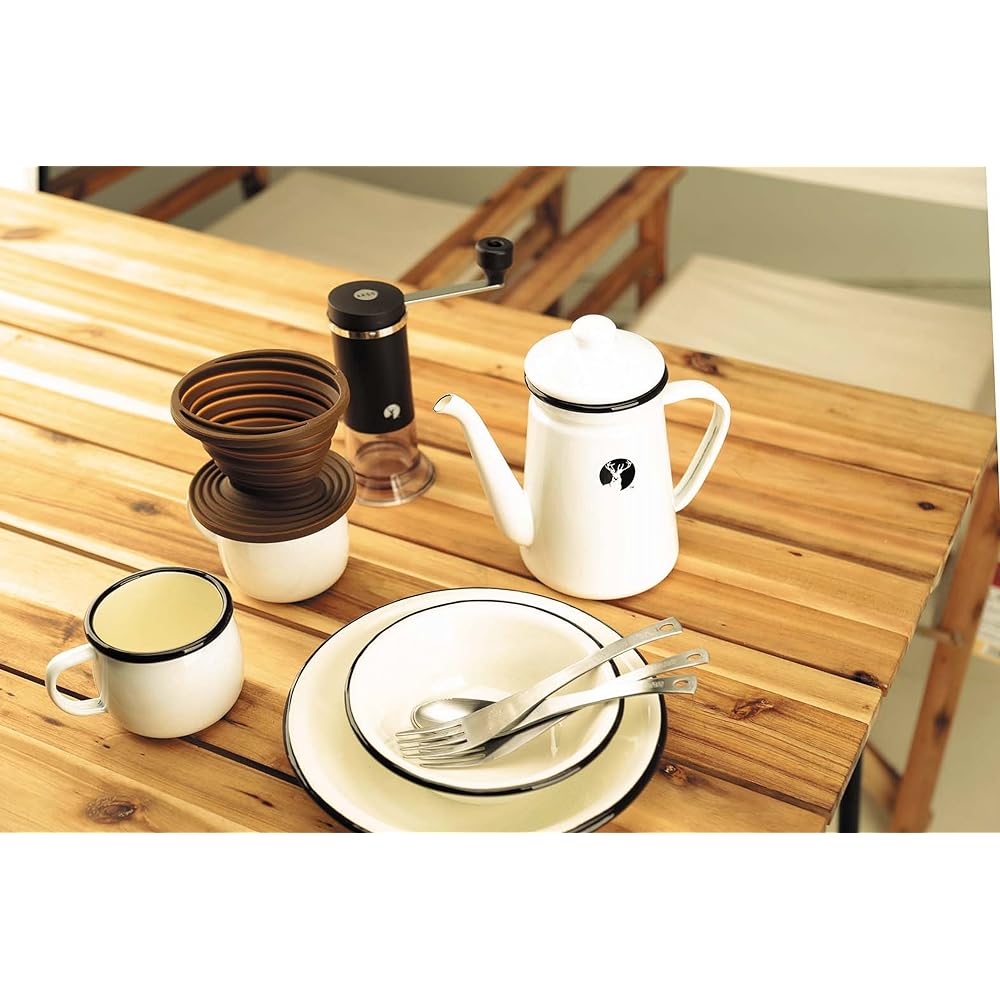 Captain Stag (CAPTAIN STAG) Enamel Coffee Pot 1.1L