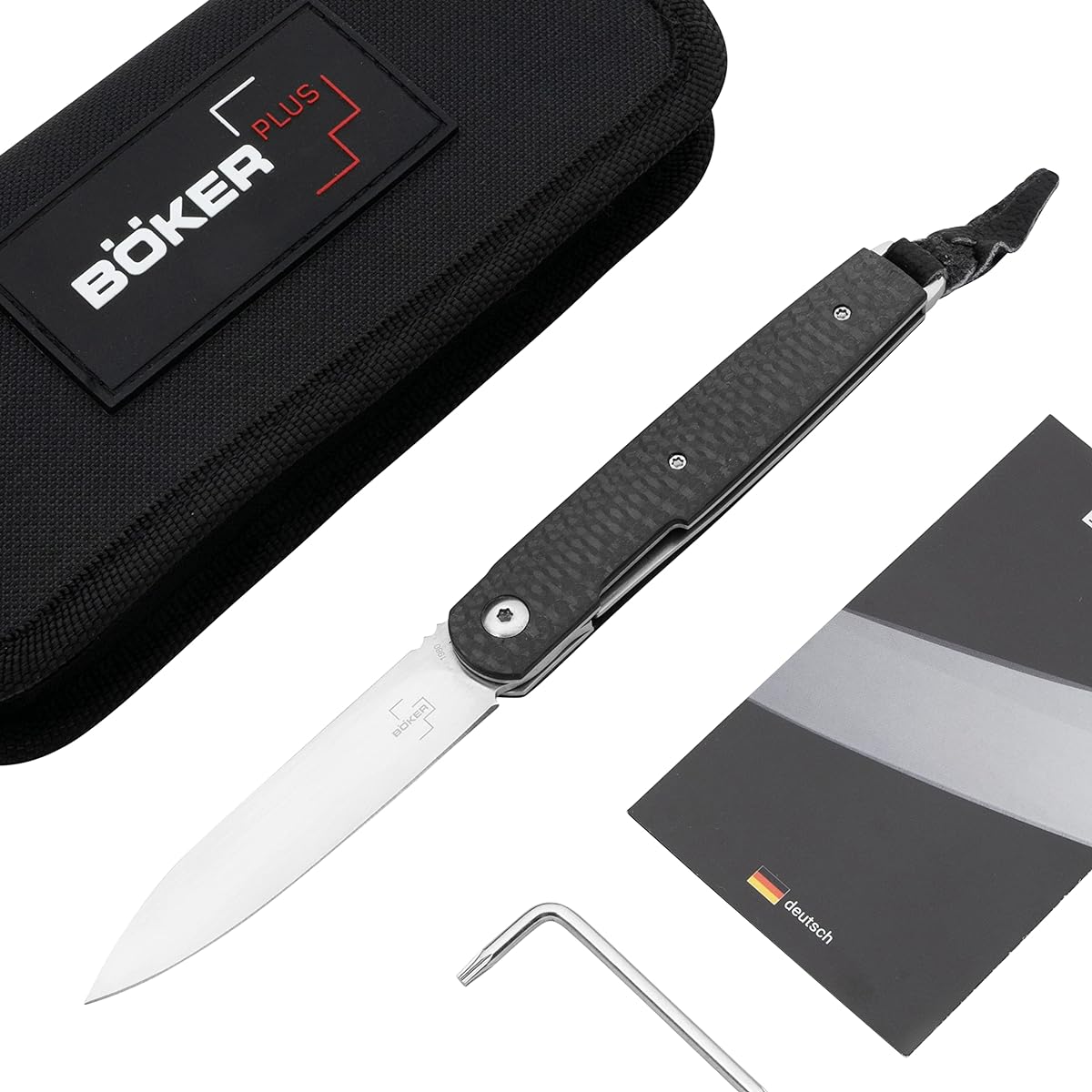 Boker Plus 01BO079 LRF, Carbon [Genuine Japanese Product]