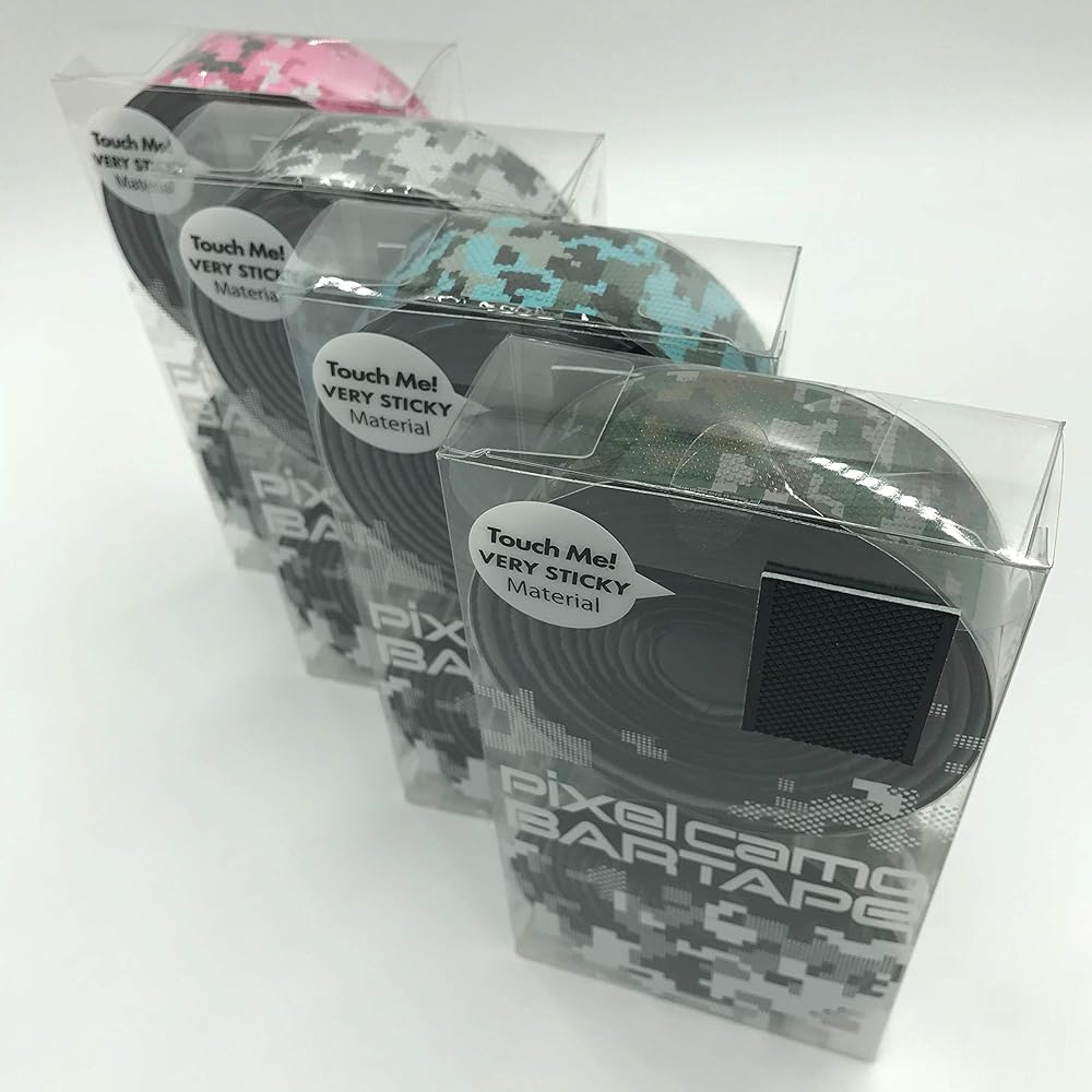 NOGUCHI Bicycle Bar Tape [Pixel Camo Bar Tape] NTB-007 Left and Right Set