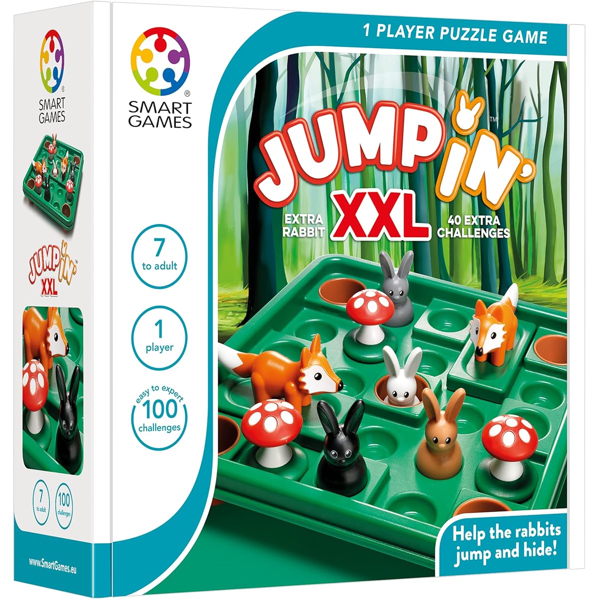 Smart Games Jump In XXL Size Brain Training Puzzle Board Game SG421XXL Genuine Product