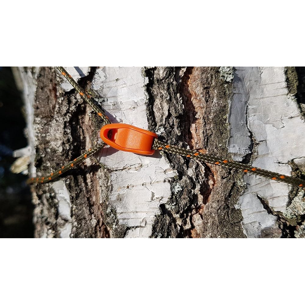 [BUSHMEN travel gear] [BUSHMEN travel gear] ULTRALIGHT - Tensioning cords/orange Tension cord flexible fitting Japanese genuine product