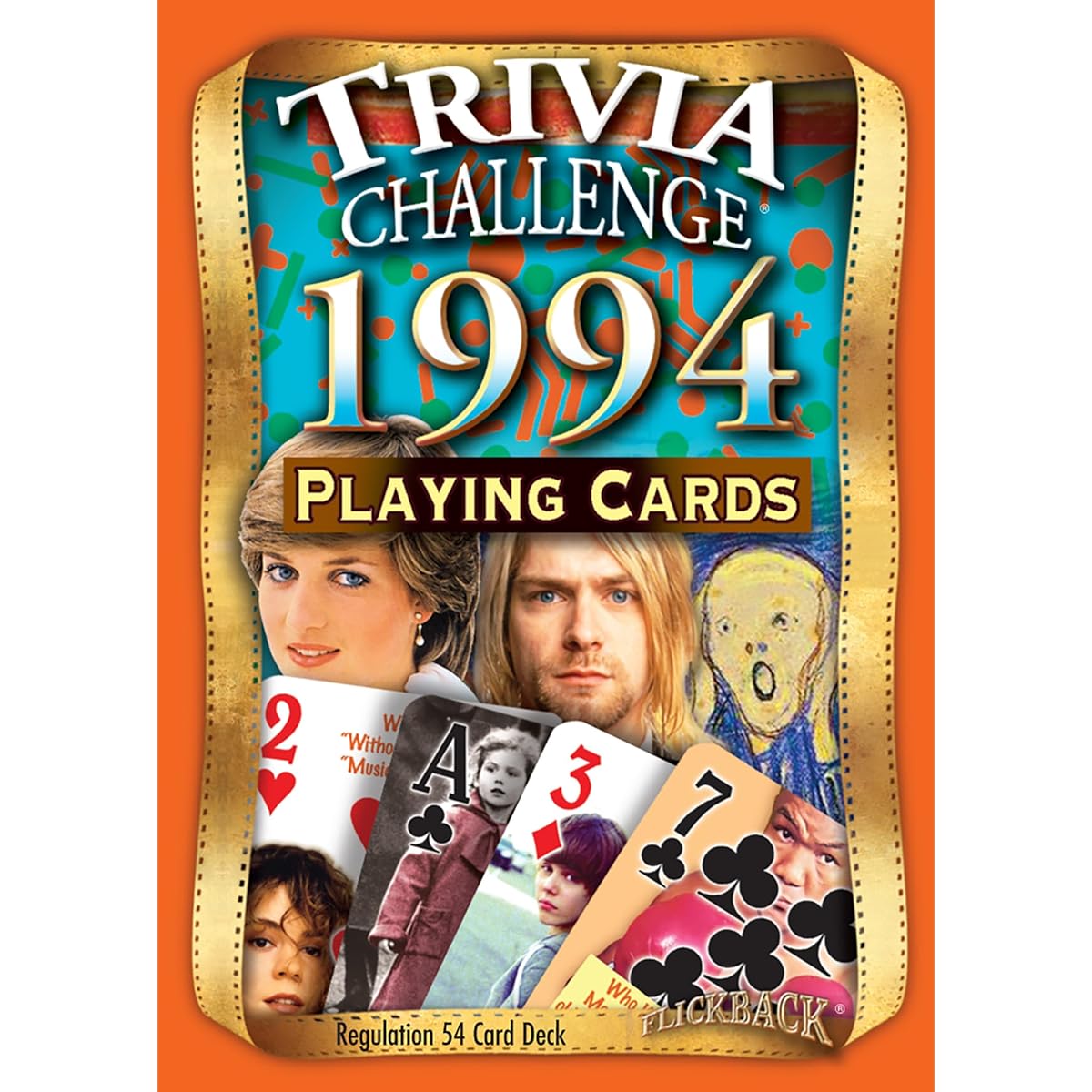 Flickback 1994 Trivia Playing Cards 30th Birthday or Anniversary Card