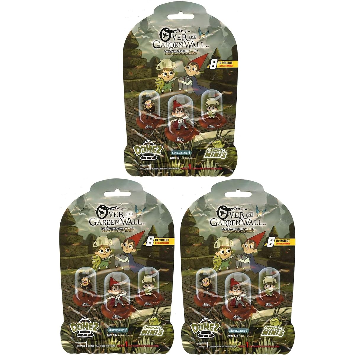 Over the Garden Wall DOMEZ Blind Mystery Bag Series 1 (3 Pack Set)
