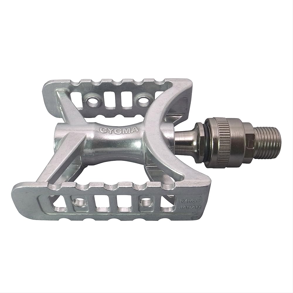 MKS (Mikashima Seisakusho) Bicycle Pedal CYGMA Ezy (Sigma Ezy) Silver